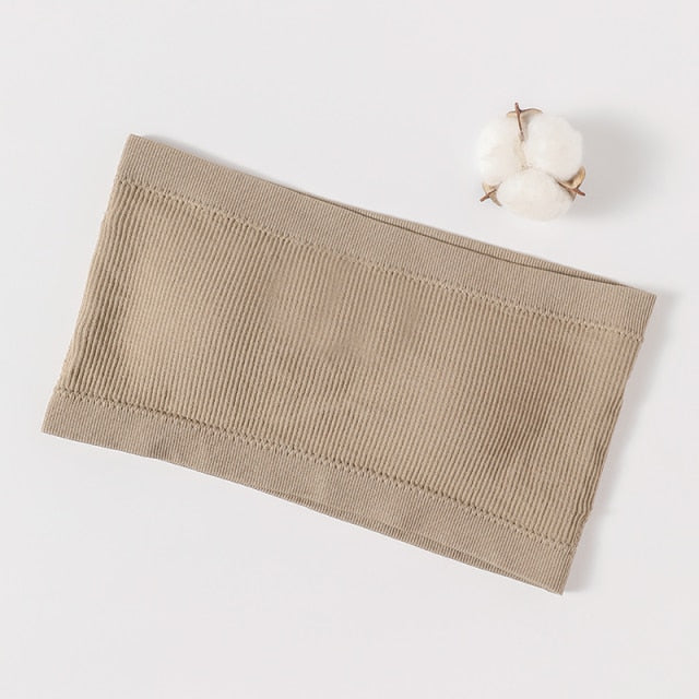 Women Bra Set Lingerie Sexy Female Seamless Underwear Brazilian Panties Bikini Set Push Up Bra Top Ribbed Strapless Bandeau Bras