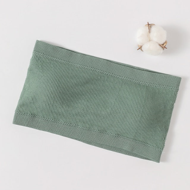 Women Bra Set Lingerie Sexy Female Seamless Underwear Brazilian Panties Bikini Set Push Up Bra Top Ribbed Strapless Bandeau Bras