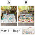 Miamumi Foldable Floor Baby Play Mat Kid Playmat Crawling Carpet Children Toddler Thermal Rug Game Pad Foam Educational Toy Gift