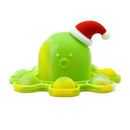 Fidget Relieve Stress Toys Rainbow Push Bubble Antistress Toys Children Sensory Toy To Relieve Autism Octopus Key Chain