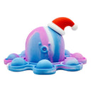 Fidget Relieve Stress Toys Rainbow Push Bubble Antistress Toys Children Sensory Toy To Relieve Autism Octopus Key Chain