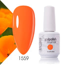 Arte Clavo 15ml Fluorescent Color Nail Gel Polish Fashion Long Lasting Nail Art Manicure LED Soak Off Neon Nail Lacqure Polish