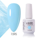 Arte Clavo 15ml Fluorescent Color Nail Gel Polish Fashion Long Lasting Nail Art Manicure LED Soak Off Neon Nail Lacqure Polish