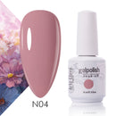 Arte Clavo 15ml Fluorescent Color Nail Gel Polish Fashion Long Lasting Nail Art Manicure LED Soak Off Neon Nail Lacqure Polish