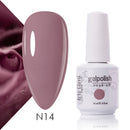 Arte Clavo 15ml Fluorescent Color Nail Gel Polish Fashion Long Lasting Nail Art Manicure LED Soak Off Neon Nail Lacqure Polish