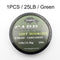 20m Carp Fishing Line Soft Hook Link 8 Strand Uncoated Braid Line Hair Rig Fishing Accessories Terminal Tackle 15LB/25LB/35LB