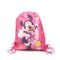 1pcs Disney Non-woven Fabrics Kid Favor Travel Pouch Storage Clothes Shoes Bags Cotton Drawstring Bags School Portable Backpack