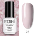 ROSALIND Gel Nail Polish of 7ml Purple Series Semi Permanent Gel Varnishes For Nail Art Need Base And Top Soak Off LED/UV Lamp