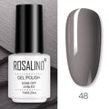 ROSALIND Gel Nail Polish of 7ml Purple Series Semi Permanent Gel Varnishes For Nail Art Need Base And Top Soak Off LED/UV Lamp