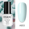 ROSALIND Gel Nail Polish of 7ml Purple Series Semi Permanent Gel Varnishes For Nail Art Need Base And Top Soak Off LED/UV Lamp