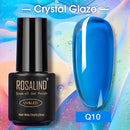 ROSALIND Nail Gel Polish Glitter Series Gel Varnishes All For Manicure Soak Off UV Lamp Nails Art Semi Permanent Gel Polish