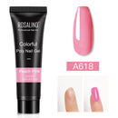 ROSALIND 15ml Poly UV Nail Extension Gel 102 Colors Nail Art Design Manicure Semi Permanent Varnishes Nail Polish Building Gel