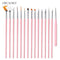3pcs/Set Nail Art Line Painting Pen Slim 3D Tips Acrylic UV Gel Brushes Drawing Colorful Line Grid Design Nail Manicure Tools