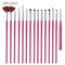 3pcs/Set Nail Art Line Painting Pen Slim 3D Tips Acrylic UV Gel Brushes Drawing Colorful Line Grid Design Nail Manicure Tools