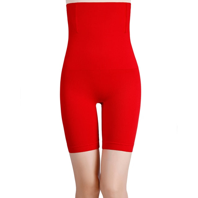 Women's Postpartum High Waist Hip Shaping Belly Pants Shorts Breathable Body Shaping Slimming Belly Underwear Panties Body Shapi