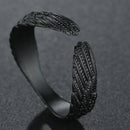 Rings for Men Women Punk Goth Snake Dragon Silver Color Ring Exaggerated Adjustable Chic Party Gift Jewelry Mujer Bijoux