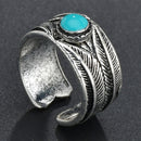 Rings for Men Women Punk Goth Snake Dragon Silver Color Ring Exaggerated Adjustable Chic Party Gift Jewelry Mujer Bijoux