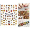 Lilo & Stitch Children's Nail Stickers Disney Toys Manicure Accessories Cool Painting Girls Student Cartoon Decoration Decals