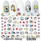 Lilo & Stitch Children's Nail Stickers Disney Toys Manicure Accessories Cool Painting Girls Student Cartoon Decoration Decals