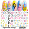 Lilo & Stitch Children's Nail Stickers Disney Toys Manicure Accessories Cool Painting Girls Student Cartoon Decoration Decals