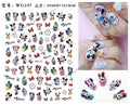 Lilo & Stitch Children's Nail Stickers Disney Toys Manicure Accessories Cool Painting Girls Student Cartoon Decoration Decals