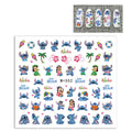 Lilo & Stitch Children's Nail Stickers Disney Toys Manicure Accessories Cool Painting Girls Student Cartoon Decoration Decals