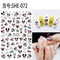 Lilo & Stitch Children's Nail Stickers Disney Toys Manicure Accessories Cool Painting Girls Student Cartoon Decoration Decals