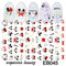 Lilo & Stitch Children's Nail Stickers Disney Toys Manicure Accessories Cool Painting Girls Student Cartoon Decoration Decals