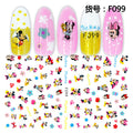 Lilo & Stitch Children's Nail Stickers Disney Toys Manicure Accessories Cool Painting Girls Student Cartoon Decoration Decals