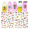 Lilo & Stitch Children's Nail Stickers Disney Toys Manicure Accessories Cool Painting Girls Student Cartoon Decoration Decals