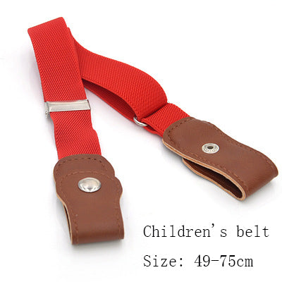 Buckle-Free Belt For Jean Pants,Dresses,No Buckle Stretch Elastic Waist Belt For Women/Men,No Bulge,No Hassle Waist Belt