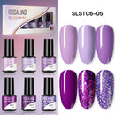 ROSALIND Nail Gel Manicure Set Hybrid Varnish Kit For Nails Art UV Lamp Semi Permanent Nail Gel Polish Set With Good Pack