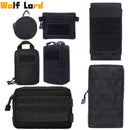Military Tactical Bag Waist EDC Pack Molle Tools Holder Medical Bags Hunting Accessories Belt Pouch Outdoor Vest Pocket Wallet