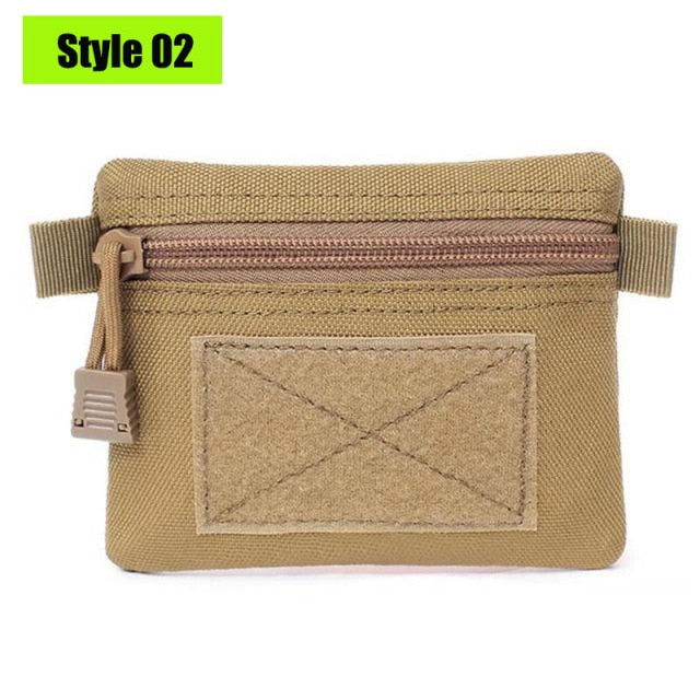Military Tactical Bag Waist EDC Pack Molle Tools Holder Medical Bags Hunting Accessories Belt Pouch Outdoor Vest Pocket Wallet