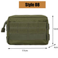 Military Tactical Bag Waist EDC Pack Molle Tools Holder Medical Bags Hunting Accessories Belt Pouch Outdoor Vest Pocket Wallet