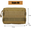 Military Tactical Bag Waist EDC Pack Molle Tools Holder Medical Bags Hunting Accessories Belt Pouch Outdoor Vest Pocket Wallet