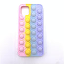 A11 A01 A50S Push Pop Bubble Fidget Toys Soft Case for Samsung A12 A10E A20E A30 A30S A02S A70 A50S Sensory Stress Reliver Coque