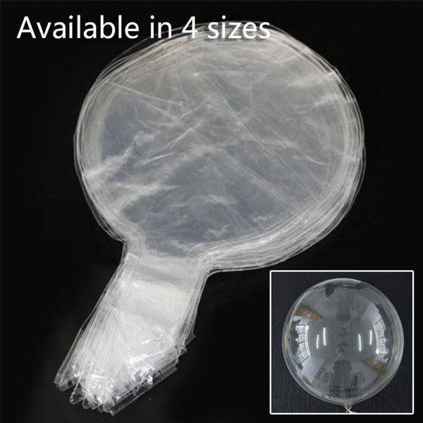 2022 10"-36" PVC Clear Bubble Balloon Transparent Wedding Party Decor Christmas Festival Party Supplies Palloncini per feste