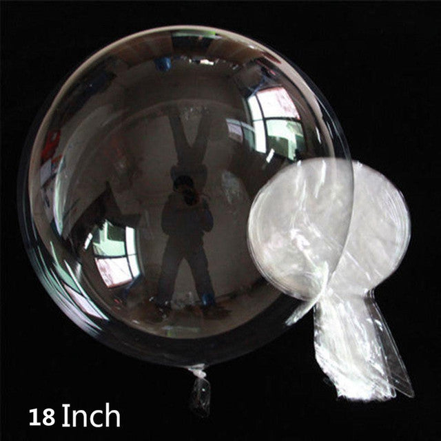 2022 10"-36" PVC Clear Bubble Balloon Transparent Wedding Party Decor Christmas Festival Party Supplies Palloncini per feste