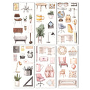 6 sheets/pack Cartoon Cat Washi Paper Sticker Kawaii Journal Stickers Scrapbooking Daily Planner Stationery Supplies