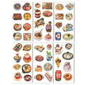 6 sheets/pack Cartoon Cat Washi Paper Sticker Kawaii Journal Stickers Scrapbooking Daily Planner Stationery Supplies