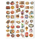 6 sheets/pack Cartoon Cat Washi Paper Sticker Kawaii Journal Stickers Scrapbooking Daily Planner Stationery Supplies