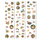 6 sheets/pack Cartoon Cat Washi Paper Sticker Kawaii Journal Stickers Scrapbooking Daily Planner Stationery Supplies