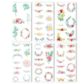 6 sheets/pack Cartoon Cat Washi Paper Sticker Kawaii Journal Stickers Scrapbooking Daily Planner Stationery Supplies