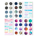 6 sheets/pack Cartoon Cat Washi Paper Sticker Kawaii Journal Stickers Scrapbooking Daily Planner Stationery Supplies