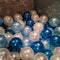 30pcs 12inch Silver Confetti Balloon Happy Birthday Wedding Party Decor Globos Pearl White Air Helium Balls Baby Shower Supplies