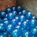 30pcs 12inch Silver Confetti Balloon Happy Birthday Wedding Party Decor Globos Pearl White Air Helium Balls Baby Shower Supplies