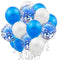 30pcs 12inch Silver Confetti Balloon Happy Birthday Wedding Party Decor Globos Pearl White Air Helium Balls Baby Shower Supplies