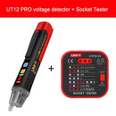 UNI-T UT12 Pro AC Voltage Detector Non Contact Voltage Tester 12V-1000V Contactless Electric Tester Pen Power Sensor LED