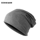 2021 Winter warm hats for women casual stacking knitted bonnet caps men hats solid color Hip hop Skullies unisex female beanies